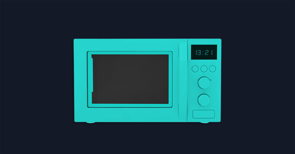 An Alexa compatible microwave