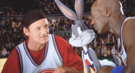 Space Jam: A New Legacy photo of Bill Murray, Bugs Bunny and Michael Jordan