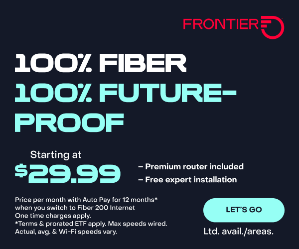 Get Frontier Fiber Internet